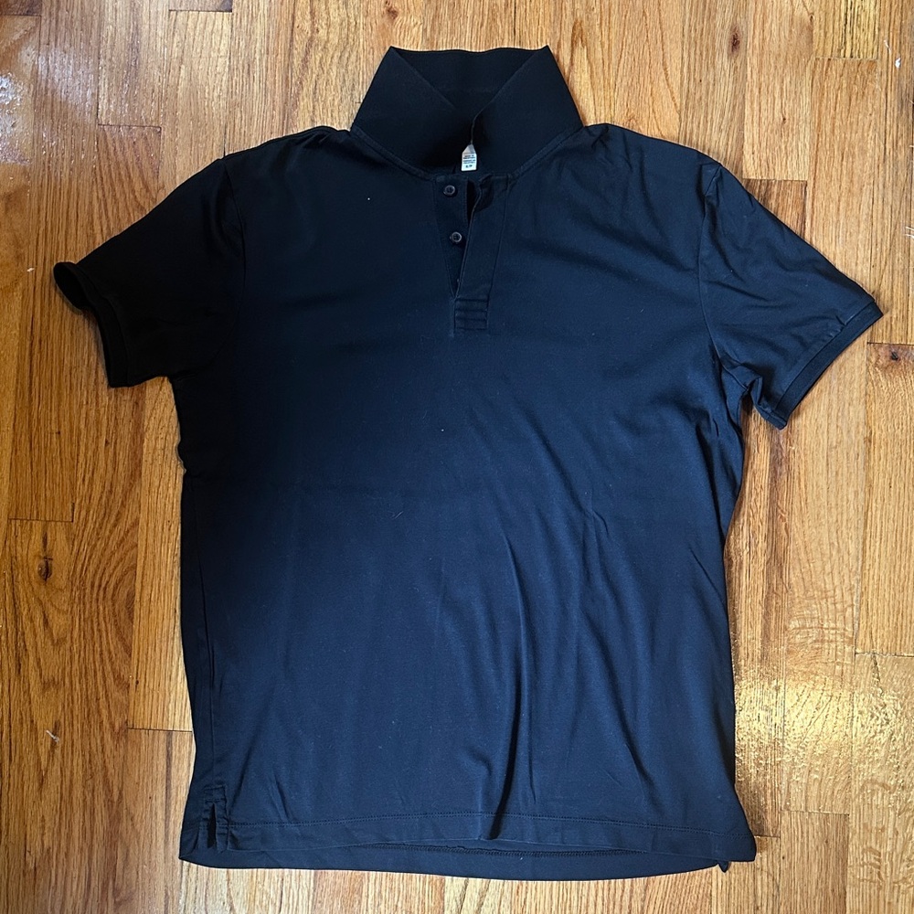 Club Monaco Black Polo Shirt